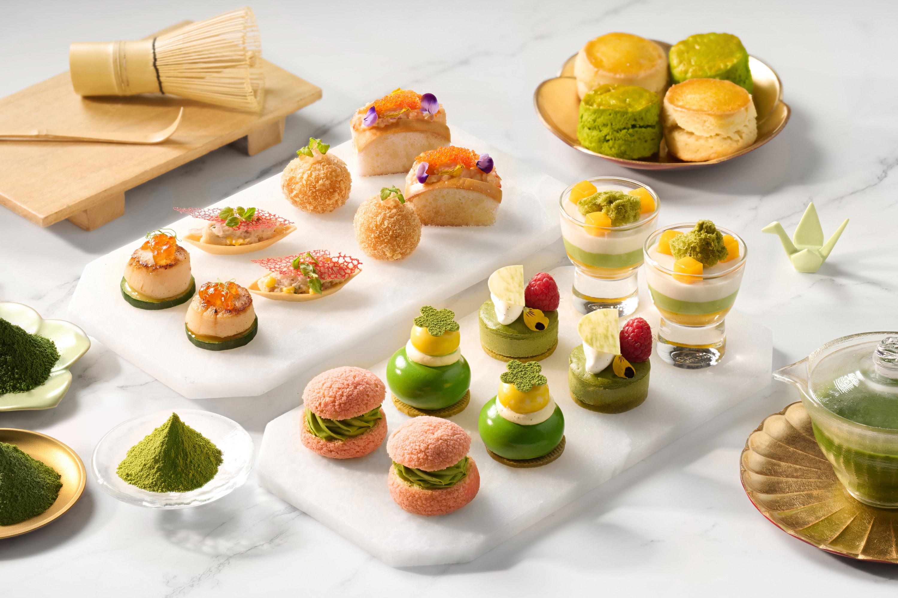 Matcha Spring Afternoon Tea