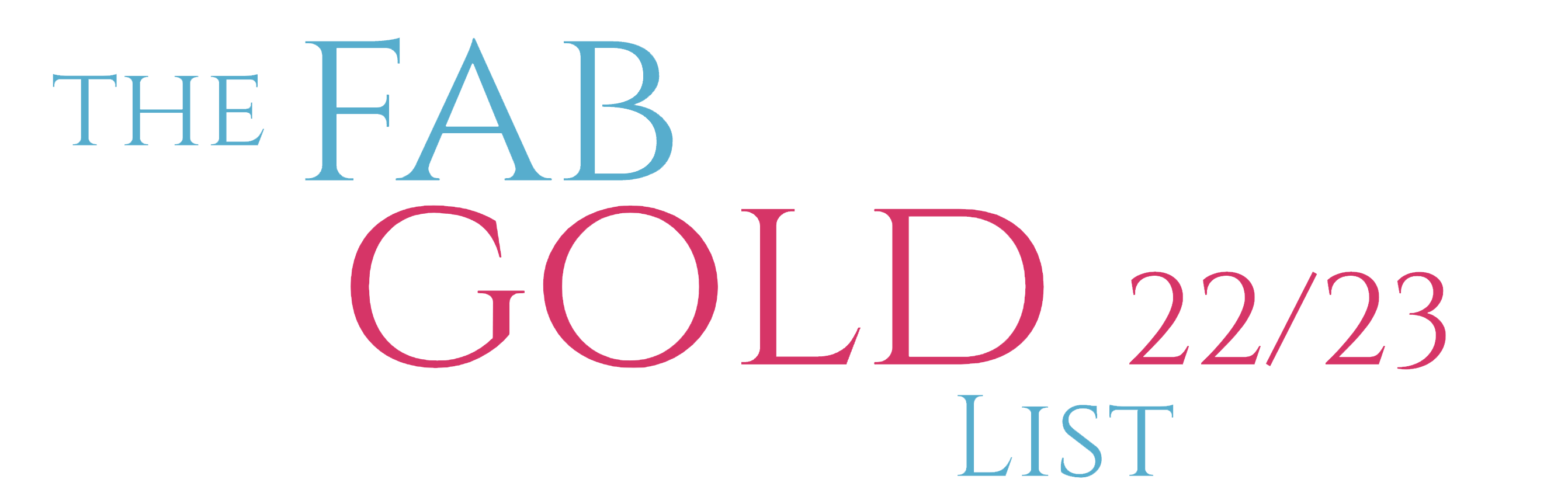 FAB LIST GOLD 2023