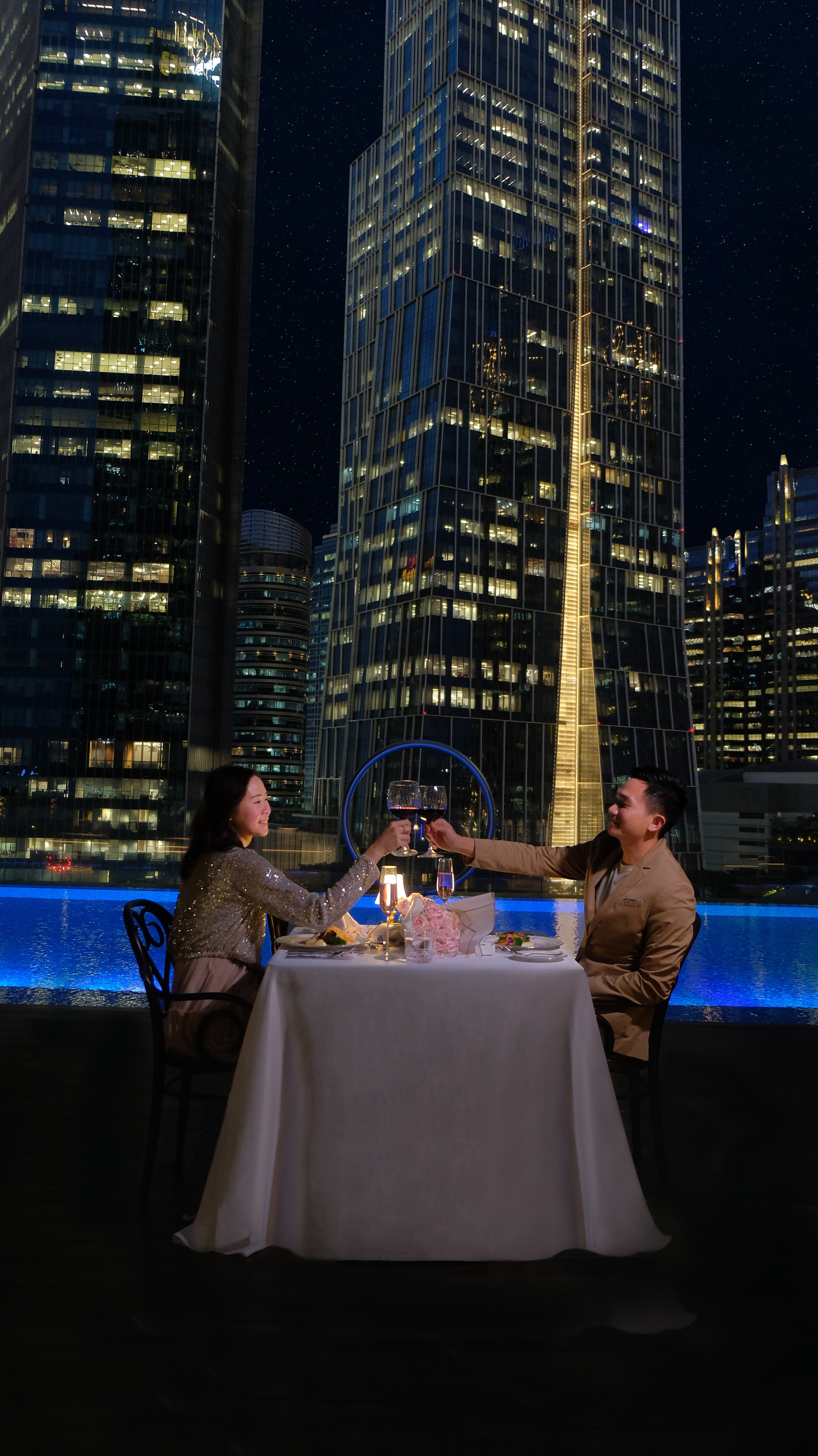 Dinner under the stars Gift, The Langham, Jakarta