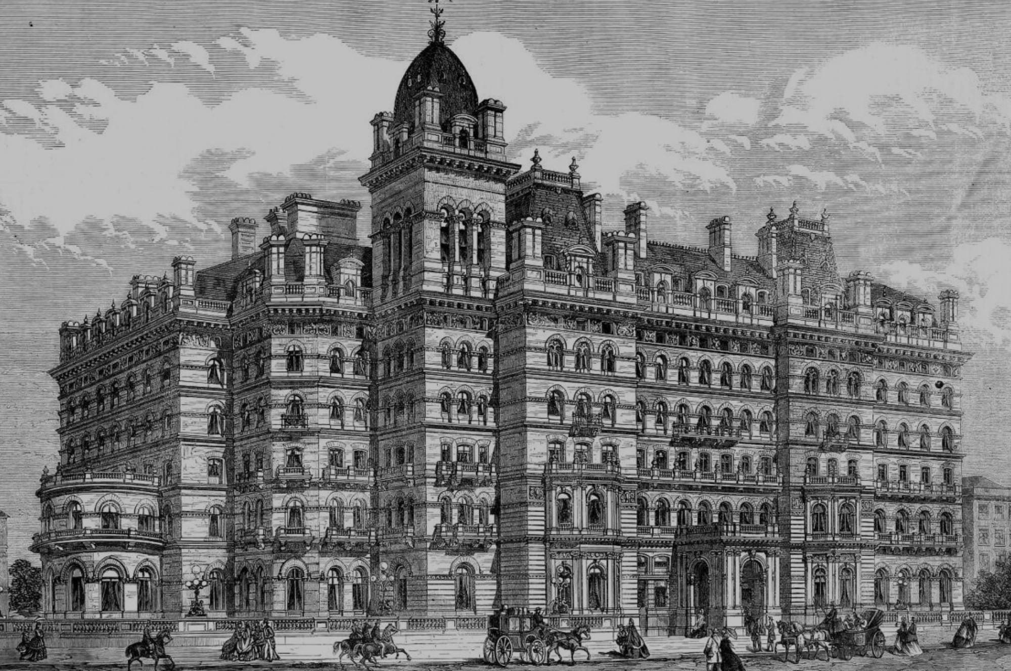 Langham London Facade