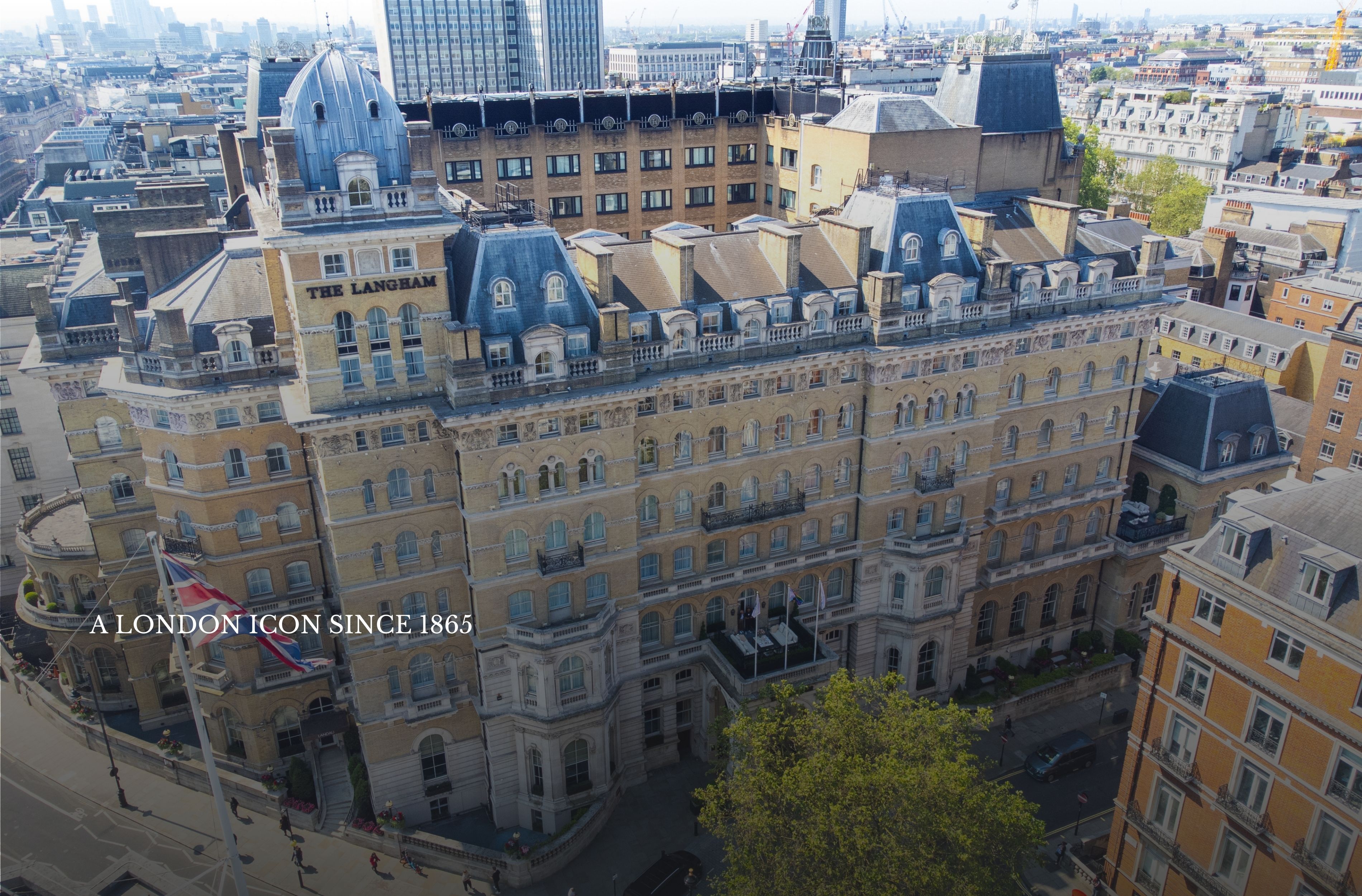 Langham London Birdseye View