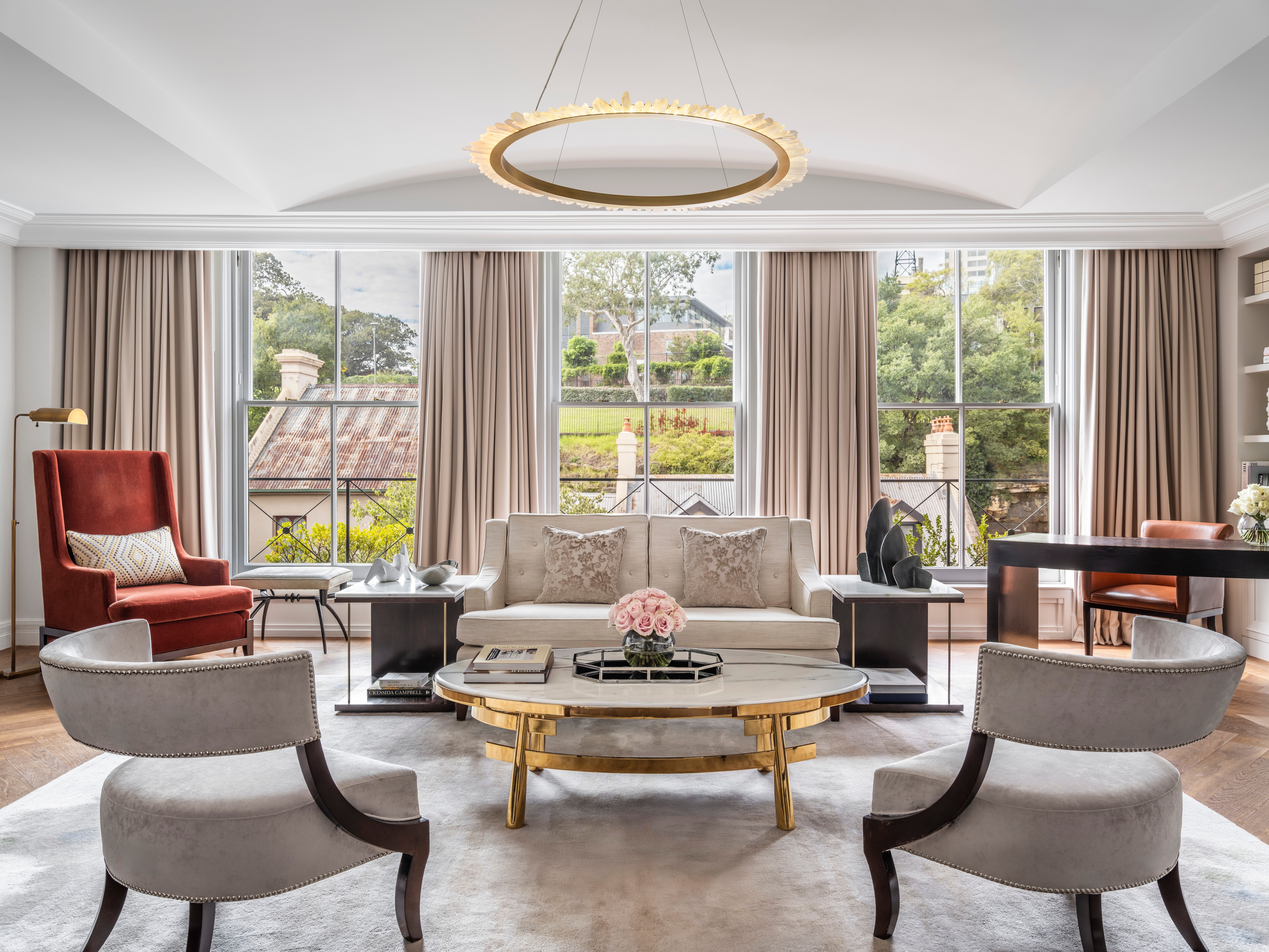 The Langham Sydney Luxury Hotel The Observatory Suite Bedroom